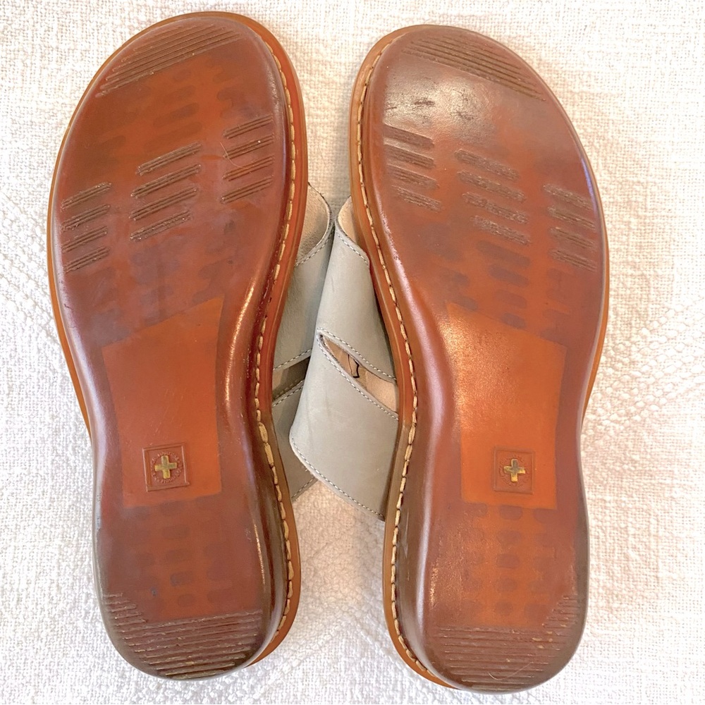 Dr. Martens Dusty Teal Leather Sandals Size US9 UK7 EU41 Rare Style & Color - Picture 4 of 6